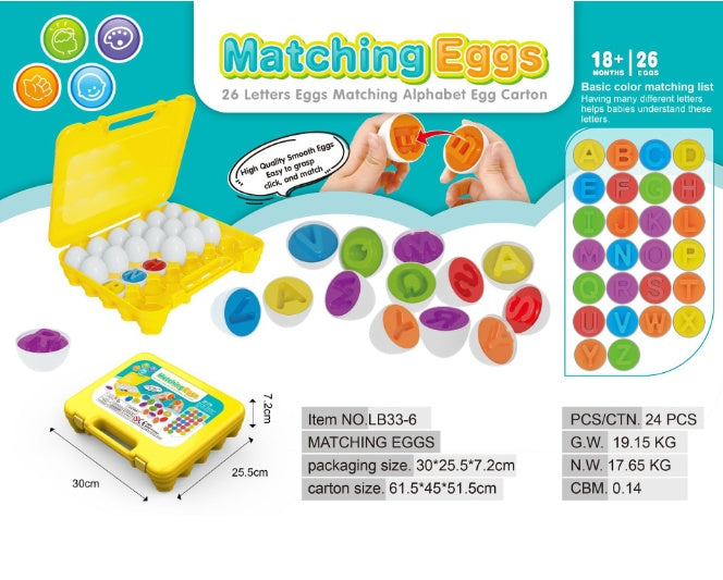 Baby Learning Educational Toy Smart Egg Toy Games Shape Matching Sorters Toys Montessori Eggs Toys For Kids